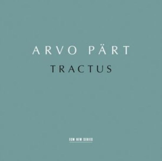 Cover for Arvo Pärt · Tractus (CD) [Digipak] (2023)