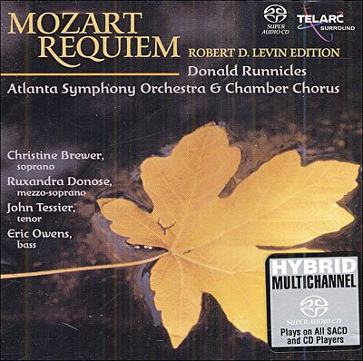 Cover for Wolfgang Amadeus Mozart · Requiem (SACD) (2005)