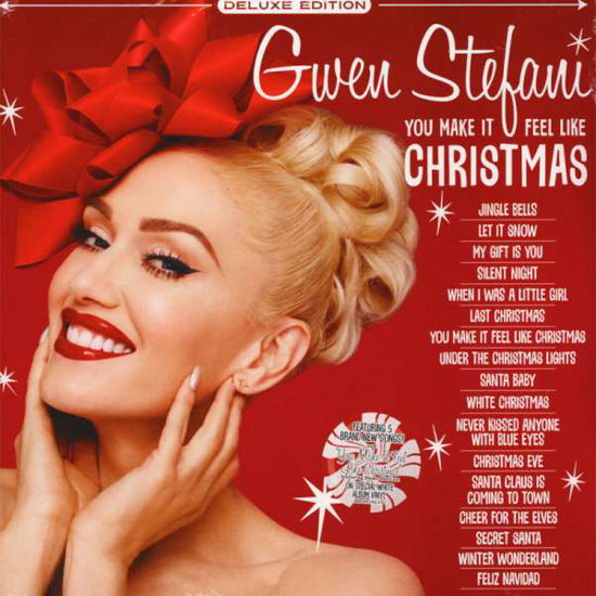 Cover for Gwen Stefani · You Make if Feel Like Christmas (LP) [Opaque White Vinyl edition] (2021)