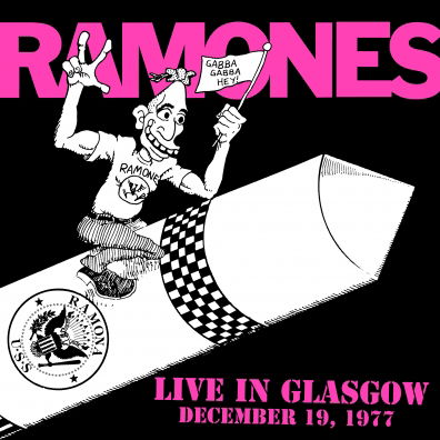 Cover for Ramones · Live in Glasgow December 19, 1977 (LP) [Reissue edition] (2018)