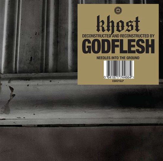 Cover for Khost [deconstructed and Reconstructed By] Godflesh · Needles into the Ground (LP) (2016)