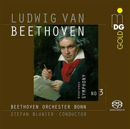 Beethoven: Symphony No. 3 Eroica Overtures - Blunier,stefan / Beethoven Orchestra Bonn - Muziek - MDG - 0760623196664 - 4 november 2016