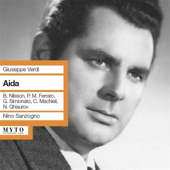 Cover for Verdi / Ferrin / Simionato / Nilsson / Sanzogno · Aida (CD) (2011)