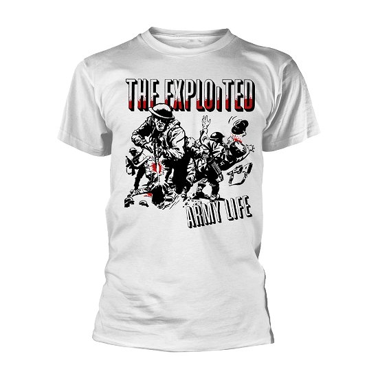 Army Life (White) - The Exploited - Koopwaar - PHM PUNK - 0803341564664 - 29 april 2022