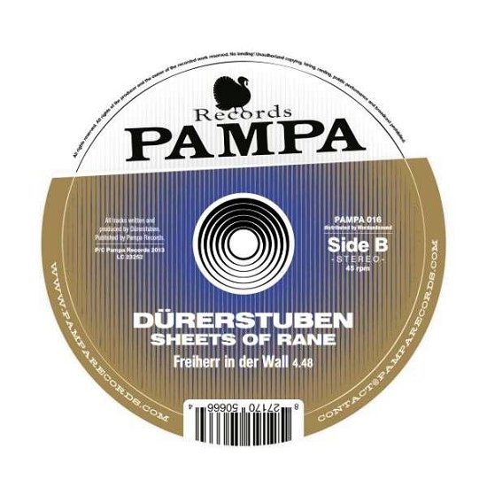 Sheet Of Rane - Durerstuben - Musik - PAMPA - 0827170506664 - 25. november 2022