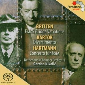 Cover for Nicolic / Gordan / Nko · Britten / Bartok / Hartmann - Bridge Var. / Streicher Div. (CD) (2009)