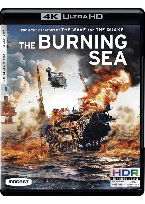 Cover for Burning Sea Uhd+bd · Burning Sea (USA Import) (Blu-ray) (2022)