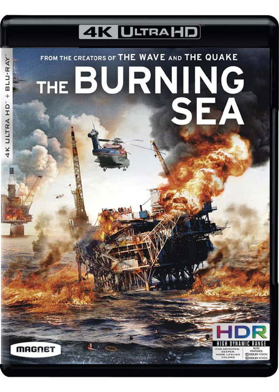 Cover for Burning Sea Uhd+bd · Burning Sea (USA Import) (Blu-Ray) (2022)