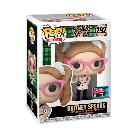 Britney Spears (Vinyl Figure 292) - Britney Spears: Funko Pop! Rocks - Produtos - Funko - 0889698570664 - 