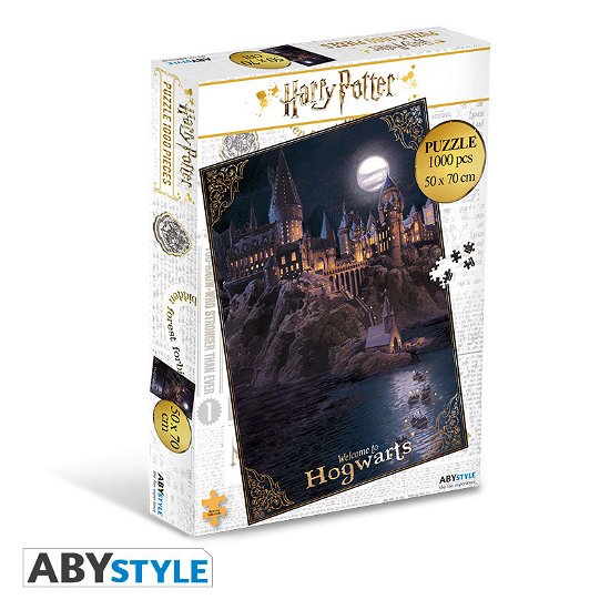 Hogwarts (Puzzle 1000 Pz) - Harry Potter: ABYstyle - Produtos - ABYSSE UK - 3665361022664 - 3 de janeiro de 2020