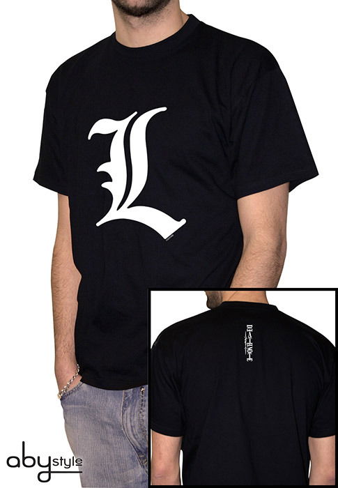 DEATH NOTE - Tshirt L tribute man SS black - bas - T-Shirt Männer - Merchandise - ABYstyle - 3700789204664 - 7. februar 2019