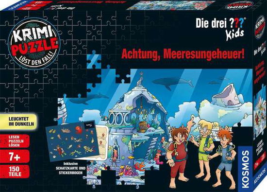 Cover for Krimi-Puzzle · Die drei ??? Kids 150 Tei (Book)