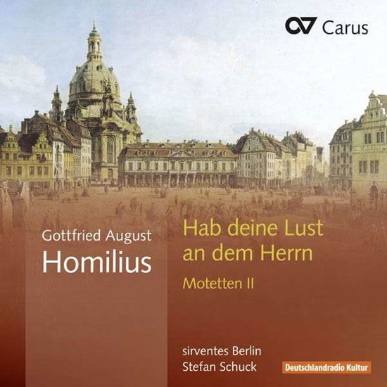 Cover for Gottfried August Hom · Habe Deine Lust An Dem Herrn Motetten II (CD) (2014)