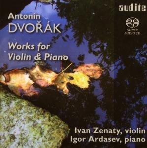 Cover for Antonin Dvorak / Ivan Zenaty / Igor Adrasev · Works For Violin And Piano (CD) (2008)