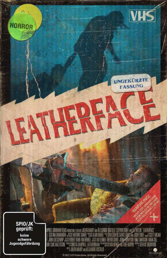 Leatherface (Uncut)-limited - Maury,julien / Bustillo,alex - Elokuva - Alive Bild - 4260294858664 - perjantai 28. kesäkuuta 2019