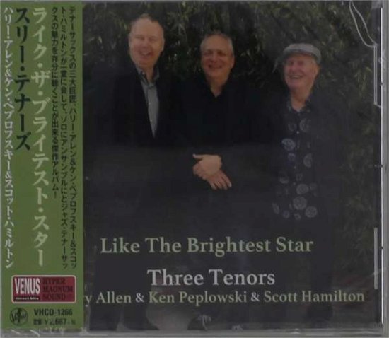 Cover for Three Tenors · Like the Brightest Star (CD) [Japan Import edition] (2019)