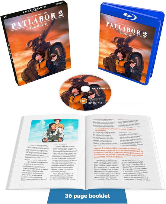 Cover for Mamoru Oshii · Patlabor - Film 2 (Blu-ray) [Limited Collectors edition] (2024)