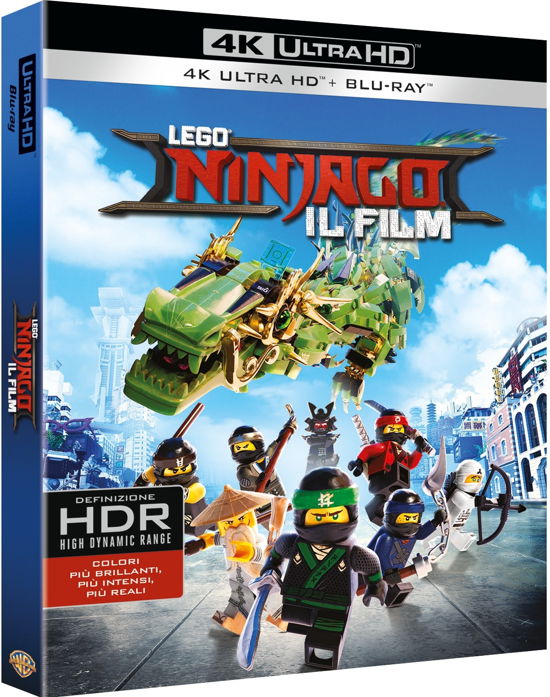 Lego Ninjago - Il Film (Blu-ray 4k Ultra Hd+blu-ray) - Lego Ninjago - Film - WARNER HOME VIDEO - 5051891155664 - 7. februar 2018