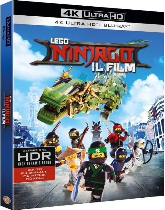 Cover for Lego Ninjago · Lego Ninjago - Il Film (Blu-ray 4k Ultra Hd+blu-ray) (Blu-ray) (2018)