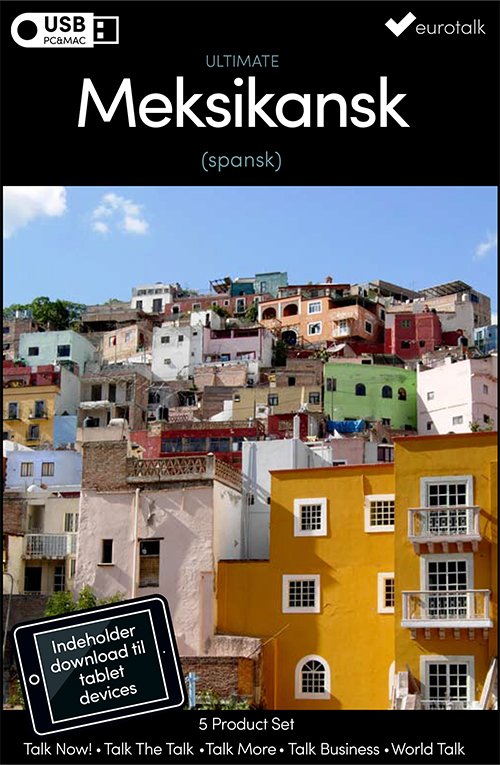 Cover for EuroTalk · Ultimate: Meksikansk spansk samlet kursus USB &amp; download (CD-ROM) (2016)