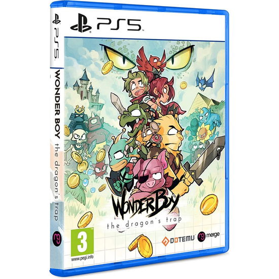 Cover for Merge Games Ltd · Wonder Boy the Dragons Trap (PS1) (2022)