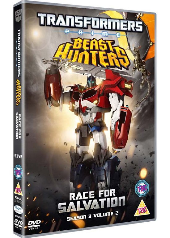 Cover for Transformers Prime · Series 3 Vol. 2: Race For Salvation (DVD) (2015)