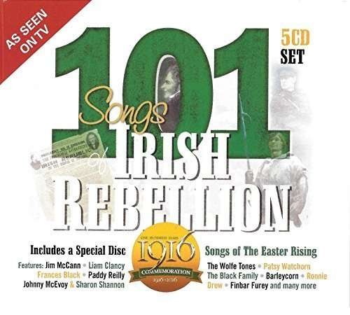 101 Songs of Irish Rebellion 5 CD Set - 101 Songs of Irish Rebellion / Various - Musikk - CELTIC - 5099343225664 - 12. november 2015