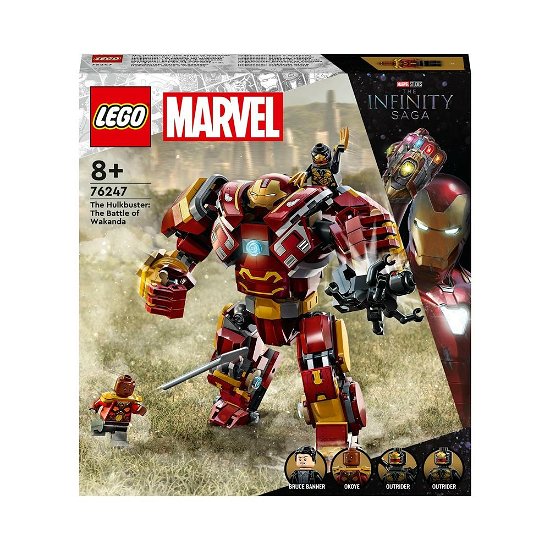 Cover for Lego · Lego Marvel Avengers 76247 De Hulkbuster De Slag Om Wakanda (Spielzeug)