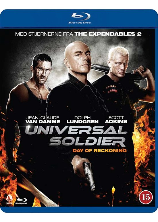 Cover for Jean-Claude Van Damme / Dolph Lundgren / Scott Adkins · Universal Soldier: Day of Reckoning (Blu-ray) (2013)