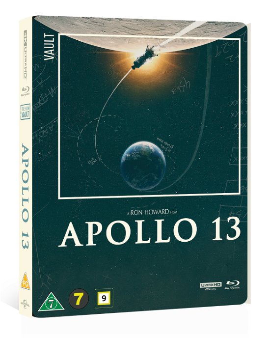 Cover for Apollo 13 (4K Ultra HD/BD) [Limited Vault Steelbook edition] (2024)