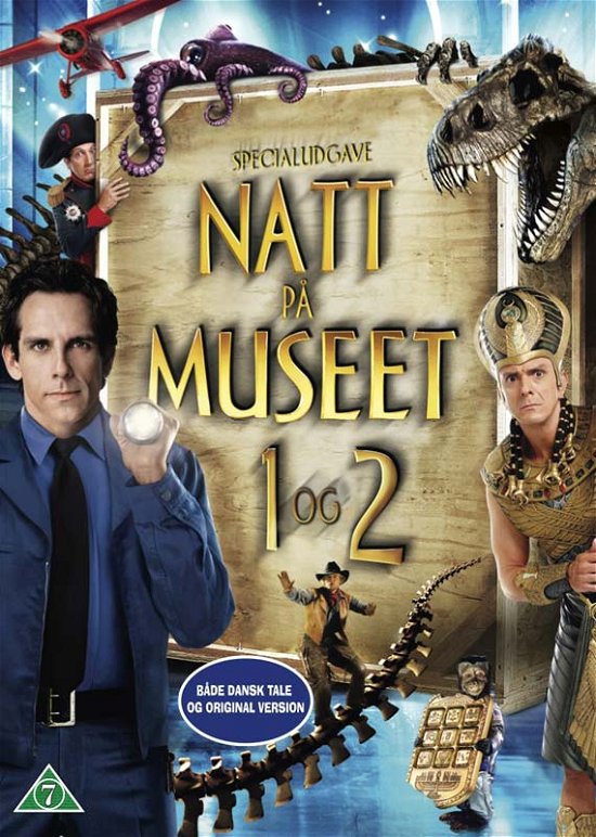 Cover for Night at the Museum · Nat På Museet 1+2 (DVD) (2015)