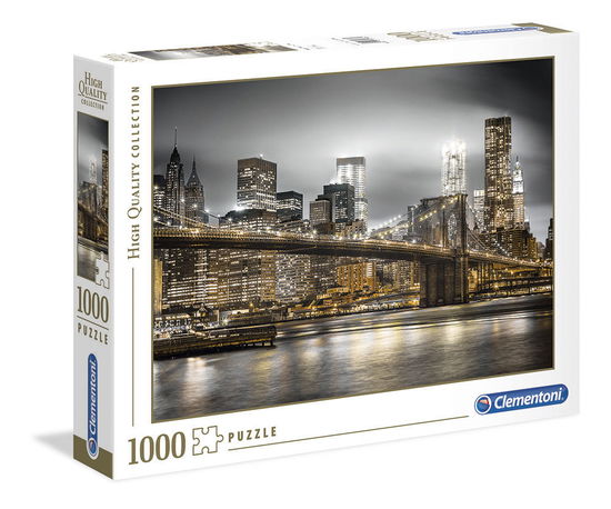 Cover for Clementoni · Puslespil HQC - New York Skyline, 1000 brikker (Jigsaw Puzzle) (2024)