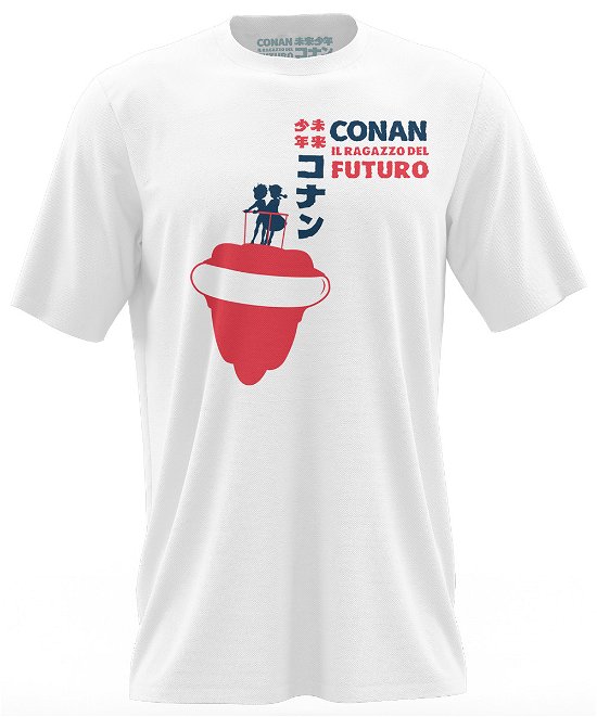 Cover for Conan Il Ragazzo Del Futuro: Fly White (t · Conan, Il Ragazzo Del Futuro: Fly White (T-Shirt Unisex Tg. L) (Leketøy)
