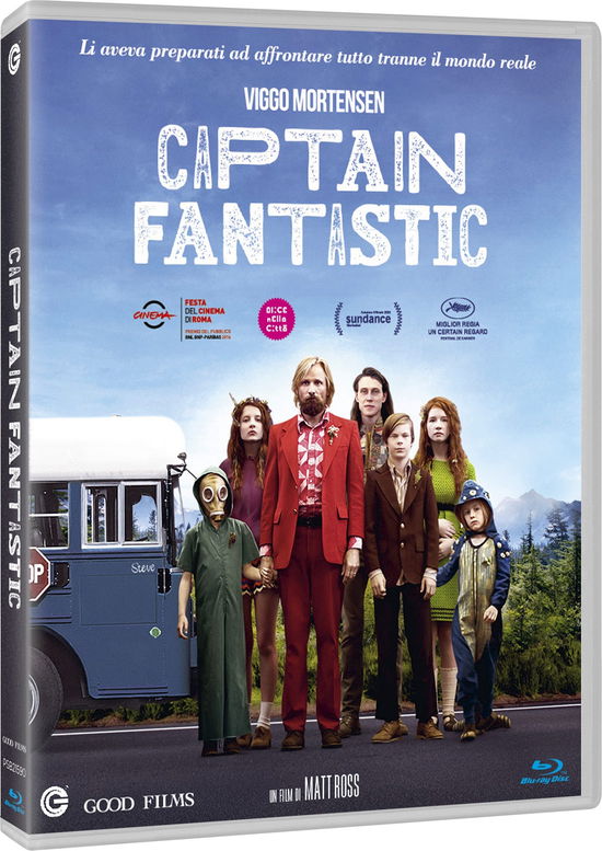 Cover for Captain Fantastic (Blu-Ray) (2017)