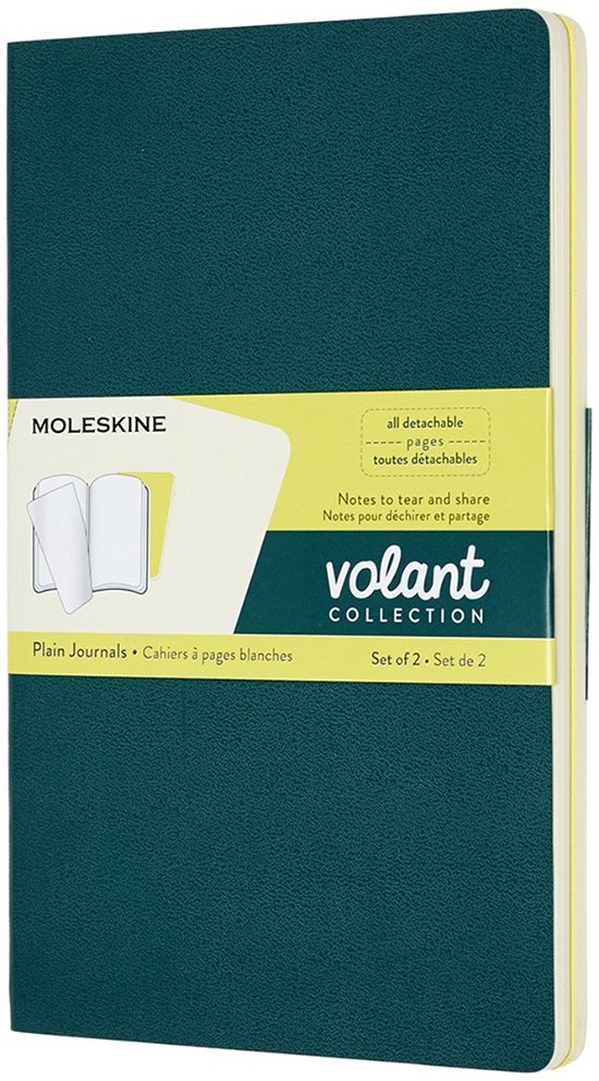 Cover for Moleskine · Moleskine Volant Large/A5, 2er Set, Bla (Book) (2018)