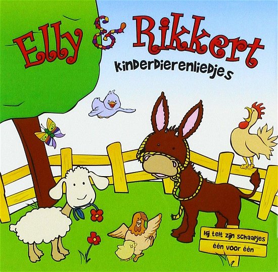 Cover for Elly &amp; Rikkert · Kinderdierenliedjes (CD) (2018)