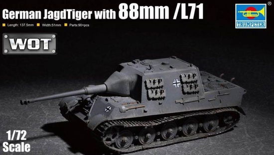 Cover for Trumpeter · 1/72 German Jagdtiger With 88mm /l71 (N/A)