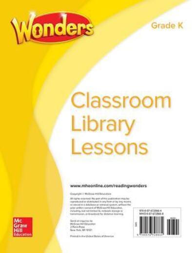 Cover for Donald Bear · Wonders Classroom Library Lessons, Grade K (Pocketbok) (2016)