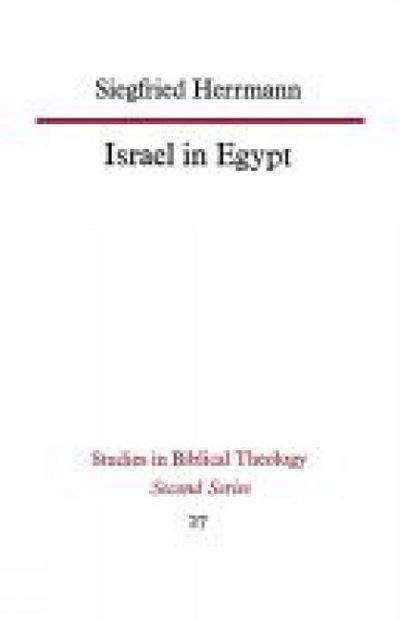 Cover for Siegfried Herrmann · Israel in Egypt (Paperback Book) (2013)