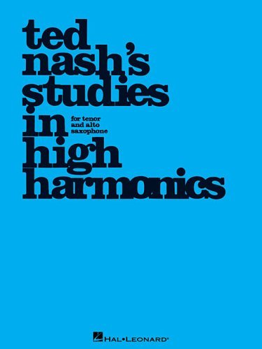 Cover for Ted Nash · Ted Nash's Studies in High Harmonics (Paperback Bog) (1985)