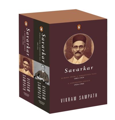 Cover for Vikram Sampath · Savarkar: A Contested Legacy from A Forgotten Past: The Complete 2-Volume Biography of Savarkar (Book) (2022)