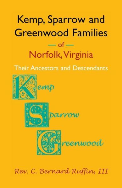 Cover for Bernard Ruffin · Kemp, Sparrow, Greenwood (Buch) (2018)