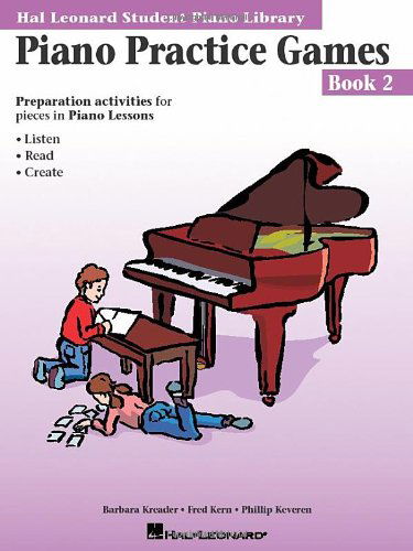 Cover for Phillip Keveren · Piano Practice Games Book 2: Hal Leonard Student Piano Library (Pocketbok) (1996)