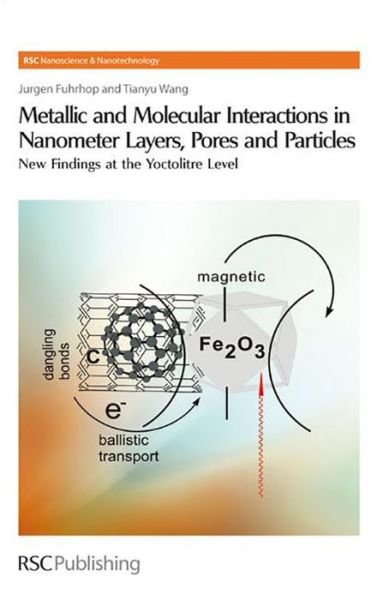 Cover for Fuhrhop, Jurgen-Hinrich (Free University of Berlin, Germany) · Metallic and Molecular Interactions in Nanometer Layers, Pores and Particles: New Findings at the Yoctolitre Level - Nanoscience &amp; Nanotechnology Series (Hardcover Book) (2009)
