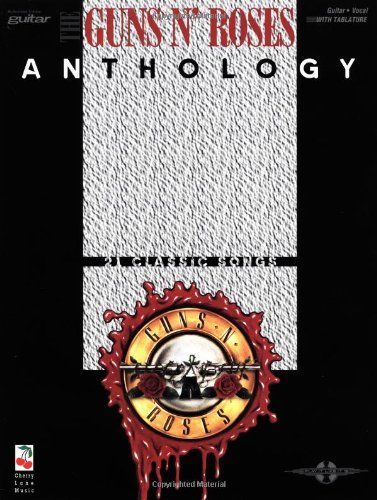 Cover for Guns N' Roses · Guns N' Roses Anthology (Tablature Included) (Paperback Book) (1994)