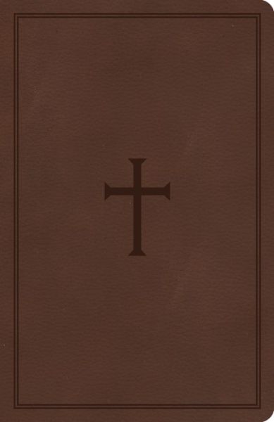 Cover for Holman Bible Publishers · KJV Thinline Bible, Brown LeatherTouch (Leather Book) (2022)