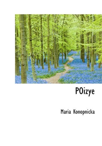 Cover for Maria Konopnicka · Poizye (Gebundenes Buch) [Polish edition] (2009)