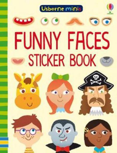 Funny Faces Sticker Book - Usborne Minis - Sam Smith - Książki - Usborne Publishing Ltd - 9781474947664 - 28 czerwca 2018