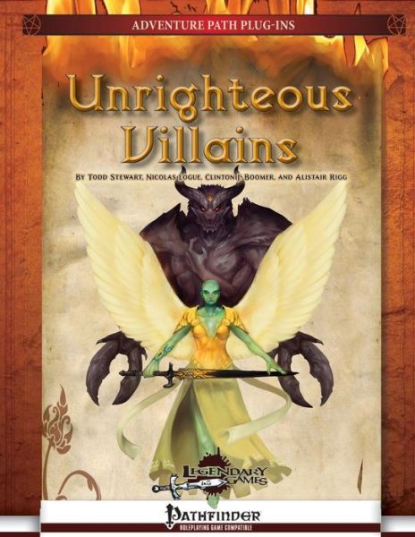 Cover for Todd Stewart · Unrighteous Villains (Paperback Book) (2014)