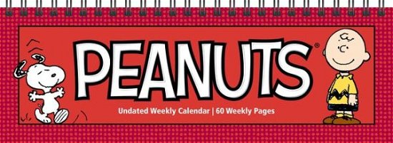 Cover for Peanuts Worldwide LLC · Peanuts Undated Weekly Desk Pad Calendar (Calendar) (2020)